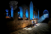 104_Si Thu Ye Myint_Harpist In Sunlight.jpg