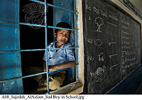 A08_Sajedah AlAsfoor-Sad Boy in school.jpg